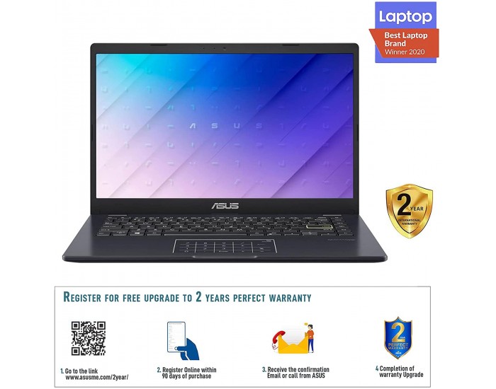 ASUS Laptop E410MA-BV244T  1.1GHz, 4GB DDR4, Intel UHD Graphics 600, 256GB SSD