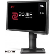 BenQ ZOWIE XL2411P 24 Inch 144Hz Esports Gaming Monitor 1ms FHD 1080p Height Adjustable DP, HDMI Flicker free Black eQualizer & Color Vibrance, XL2411P, XL2411P 24 Inch / 144Hz / 1ms GTG