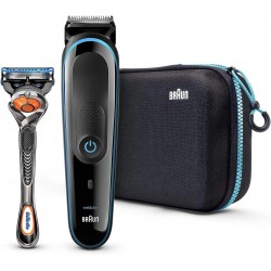 Braun Multi Grooming Kit – 9-In-1 Precision Trimmer For Beard And Hair Styling + Gillitte Proglide Razor, Mgk3980