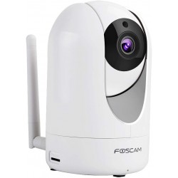 Foscam FC-FIR4 4MP Pan/Tilt Wireless Indoor IP Security & Serveillance Camera White