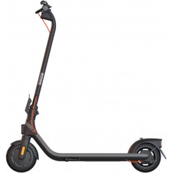 Ninebot KickScooter E2 Plus Powered by Segway | Speed up to 25km/hr | Typical Range to 20km |front electronic and rear drum brake| Hollow-out tyres|Black