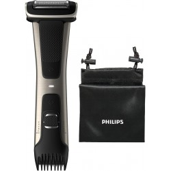 PHILIPS Bodygroom 7000 Showerproof Body Shaver, Silver/Black, BG7025/13