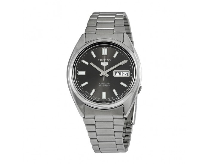 Seiko Men's Analogue Automatic Self-Winding Watch with Stainless Steel Bracelet – SNXS73K